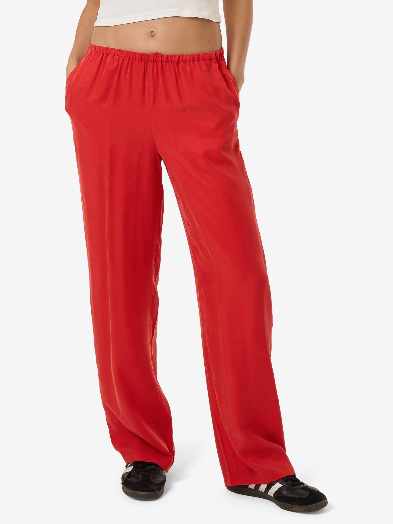 Scarlet Pant - Flame Red 4