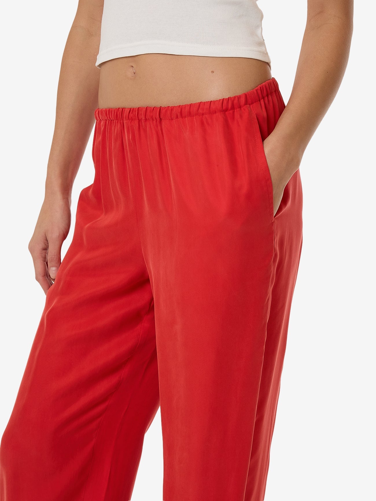 Scarlet Pant - Flame Red 4