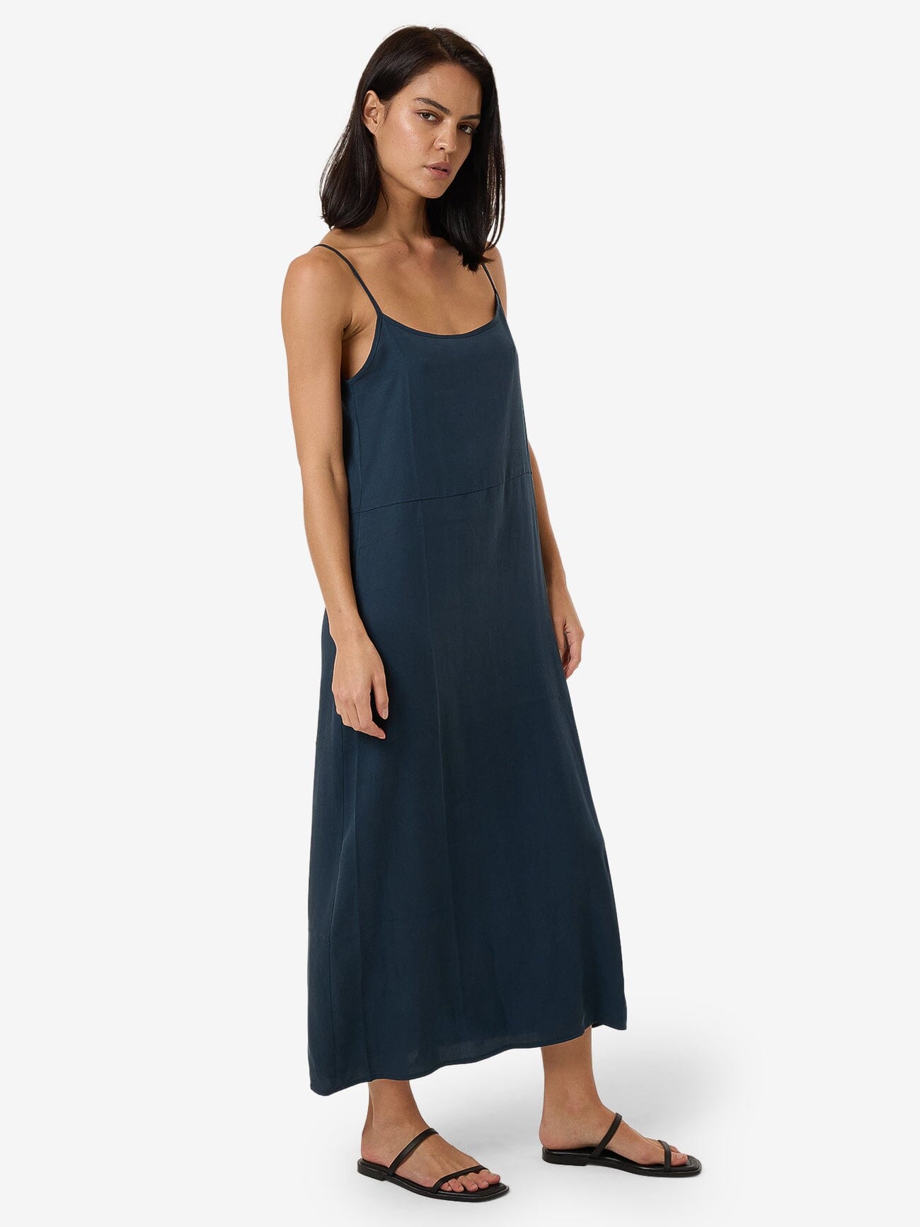 Breezy Slip Dress - Dark Slate 4