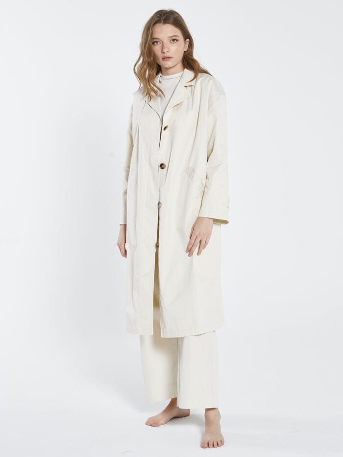 Harvey Trench Coat - Tofu