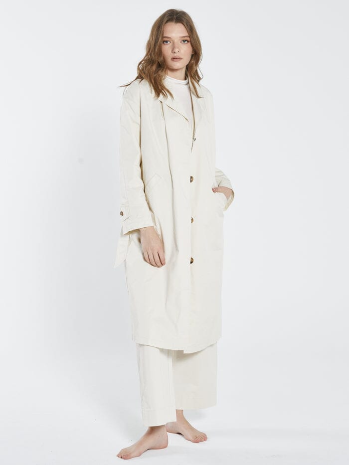 Harvey Trench Coat - Tofu