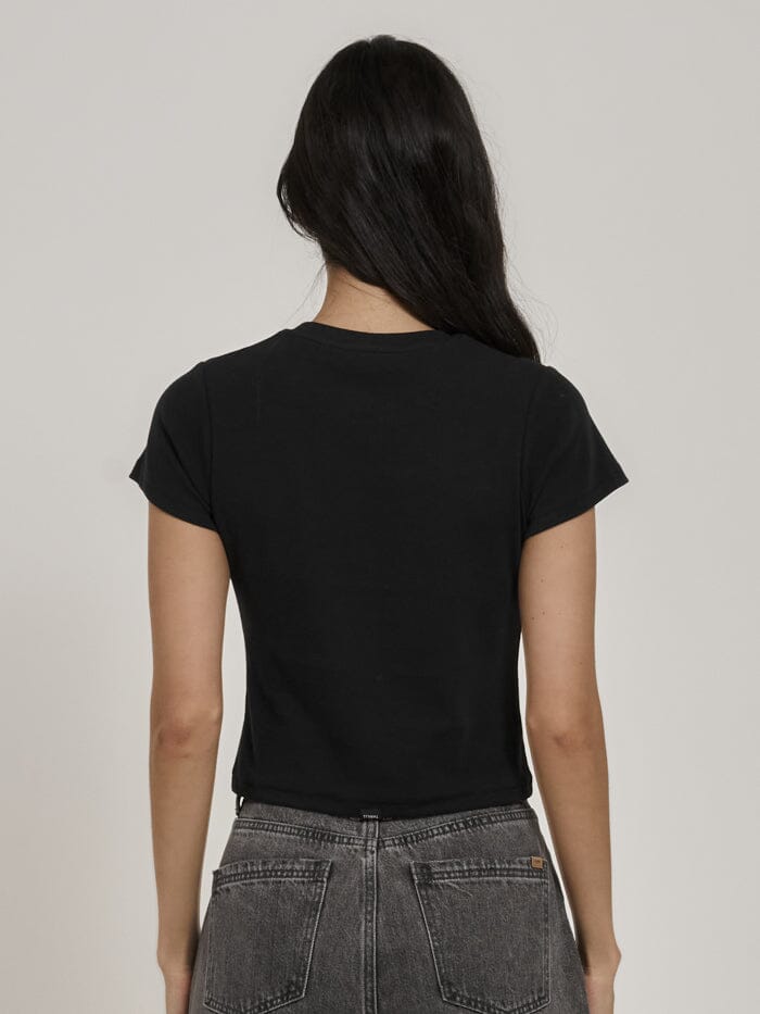 Future Guidance Mini Tee - Washed Black