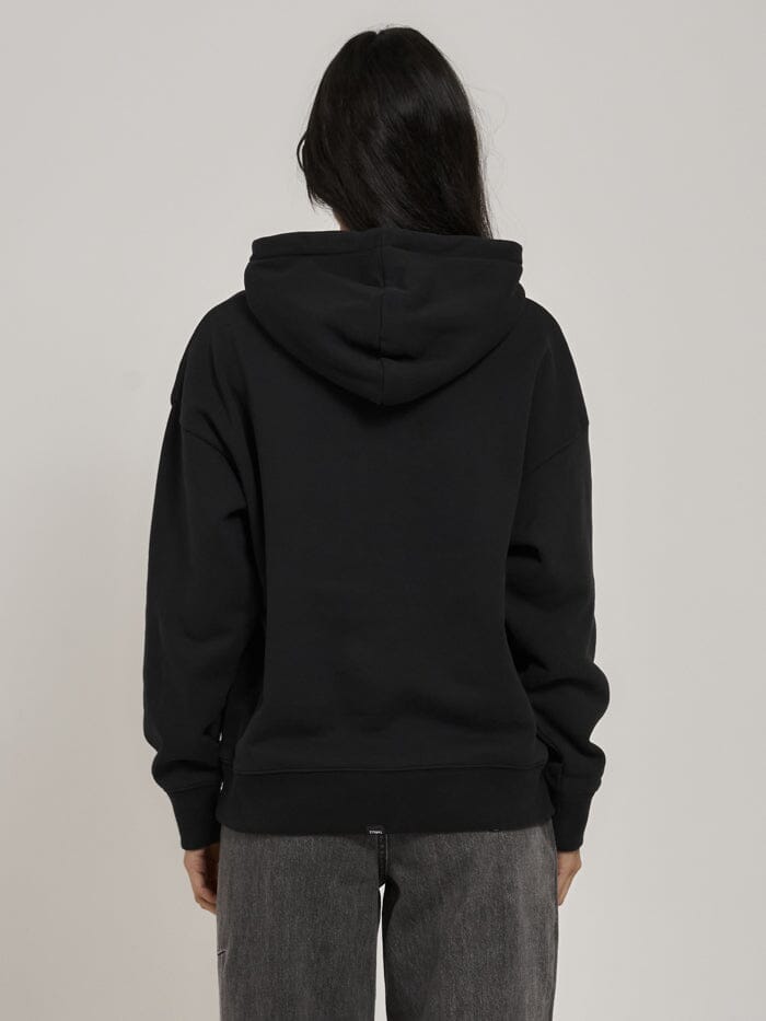 Future Guidance Fleece Hood - Washed Black