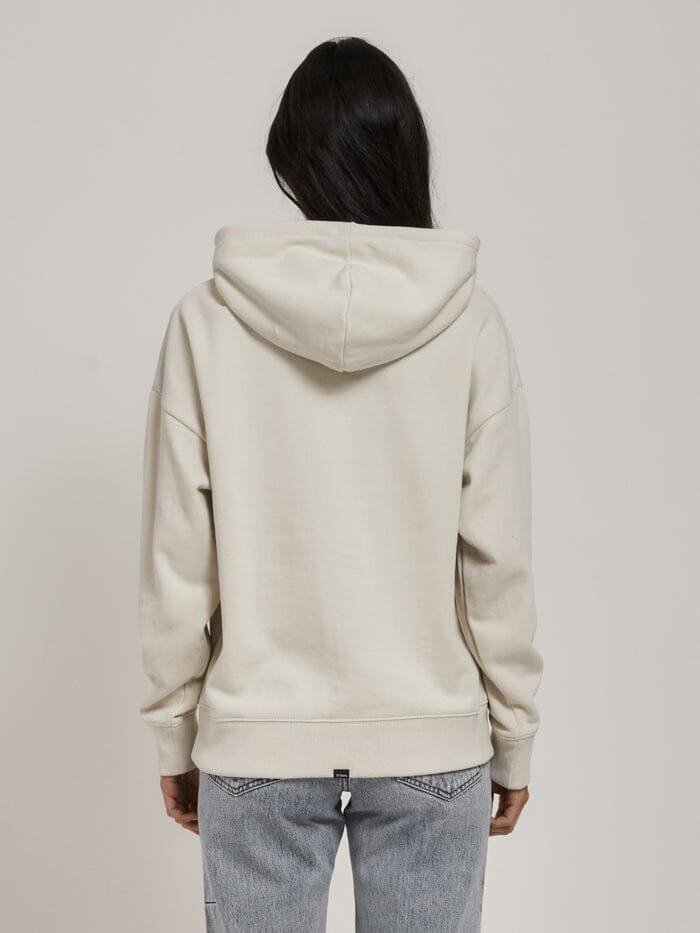 Thrills Incline Fleece Hood - Heritage White