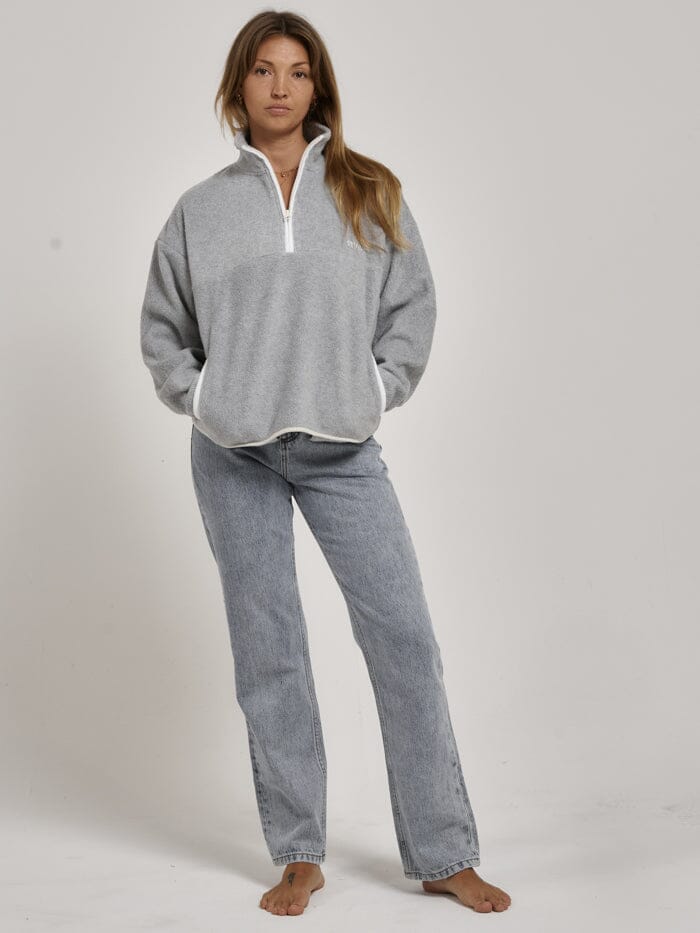 Minimal Thrills Polar Fleece - Grey Marle