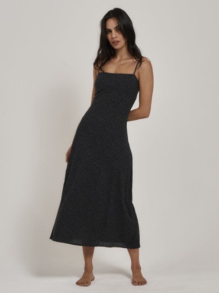 Briar Mid Length Dress - Petrol