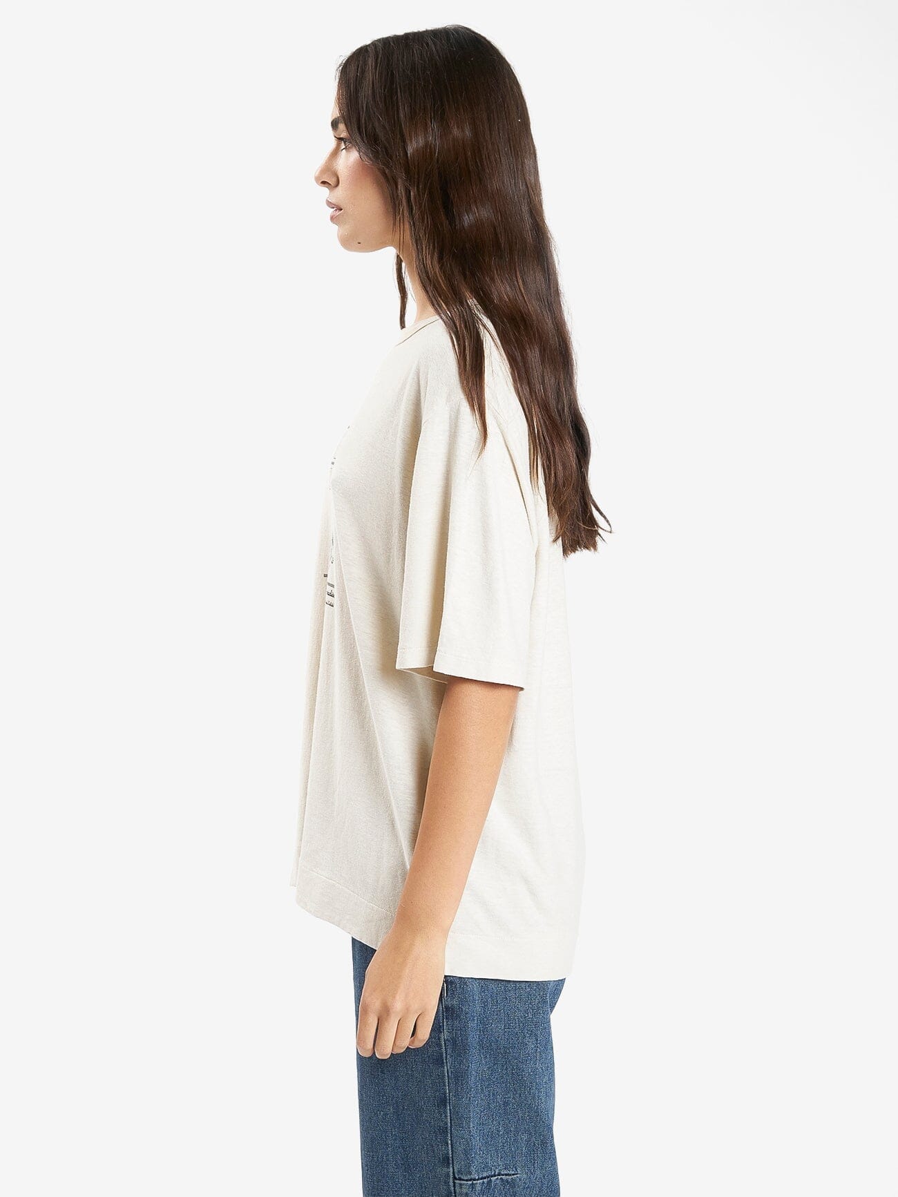 Paradox Gardens Hemp Box Tee - Soft Tan 4