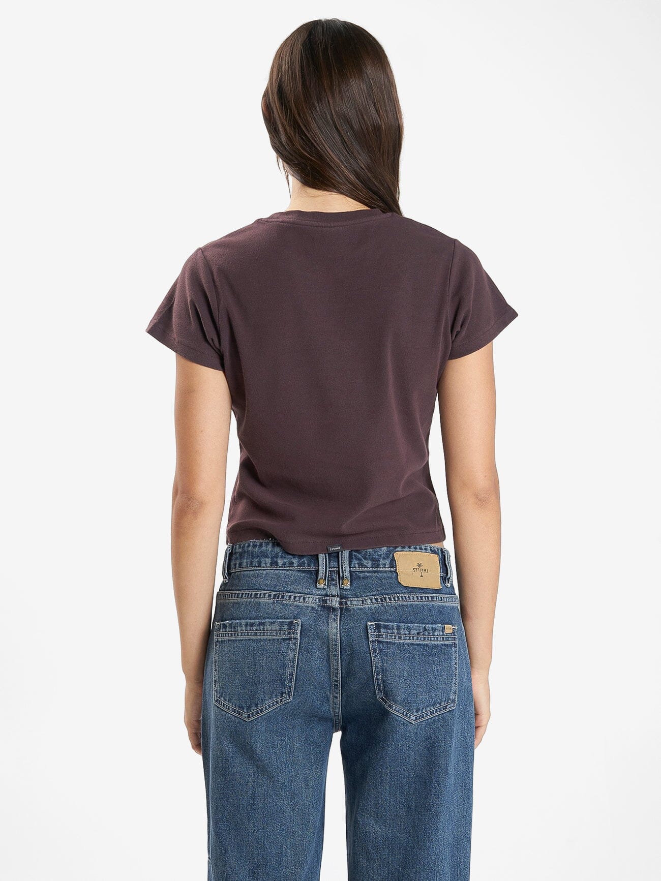 Minimal Thrills Mini Tee - Deep Plum 4