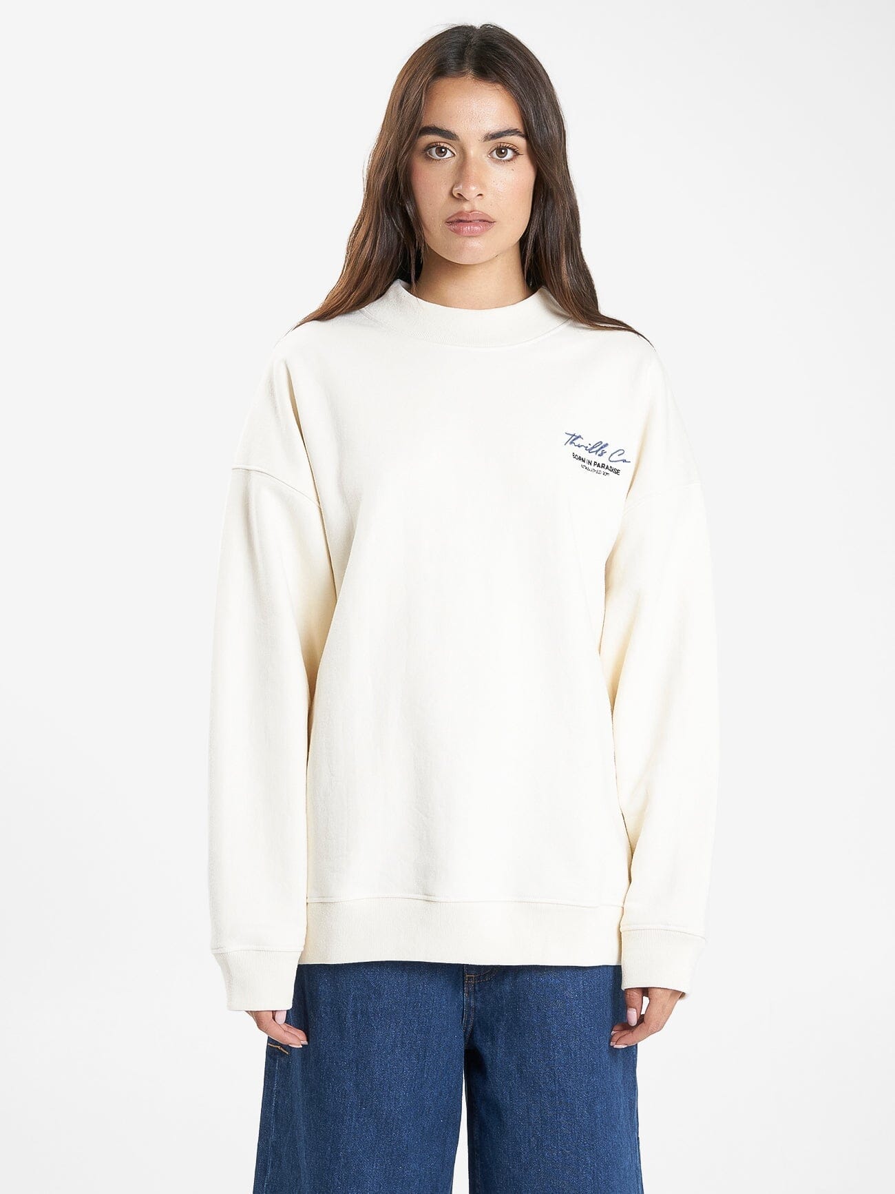 Signature Cocoon Panel Crew - Heritage White 4