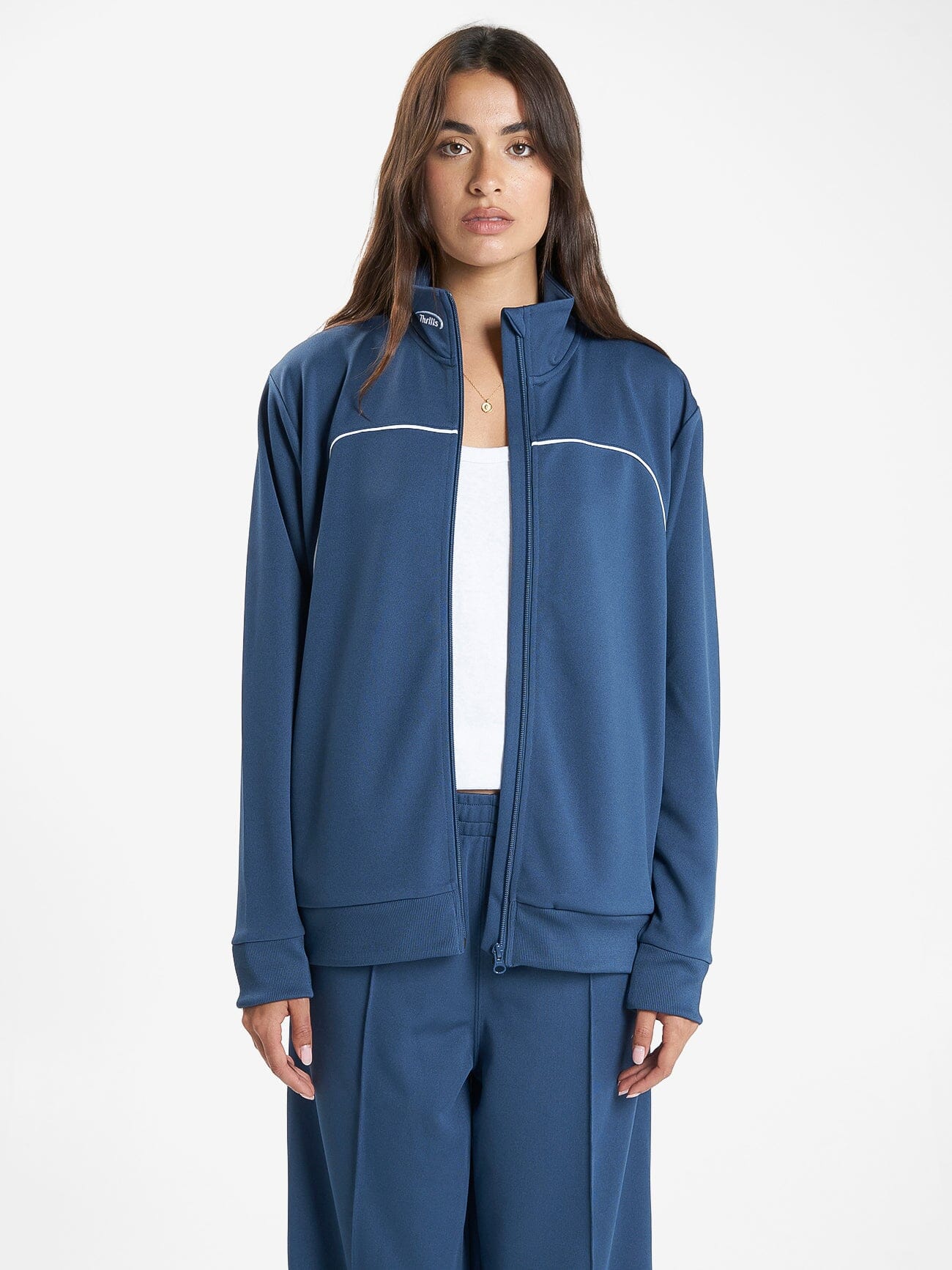 Sphere Tricot Track Jacket - Ensign Blue 4