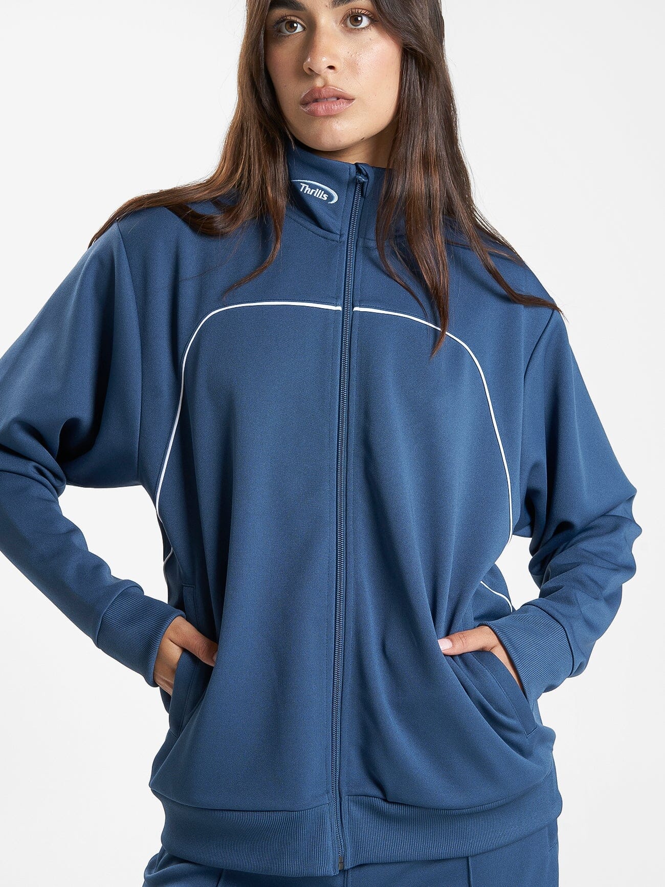 Sphere Tricot Track Jacket - Ensign Blue 4