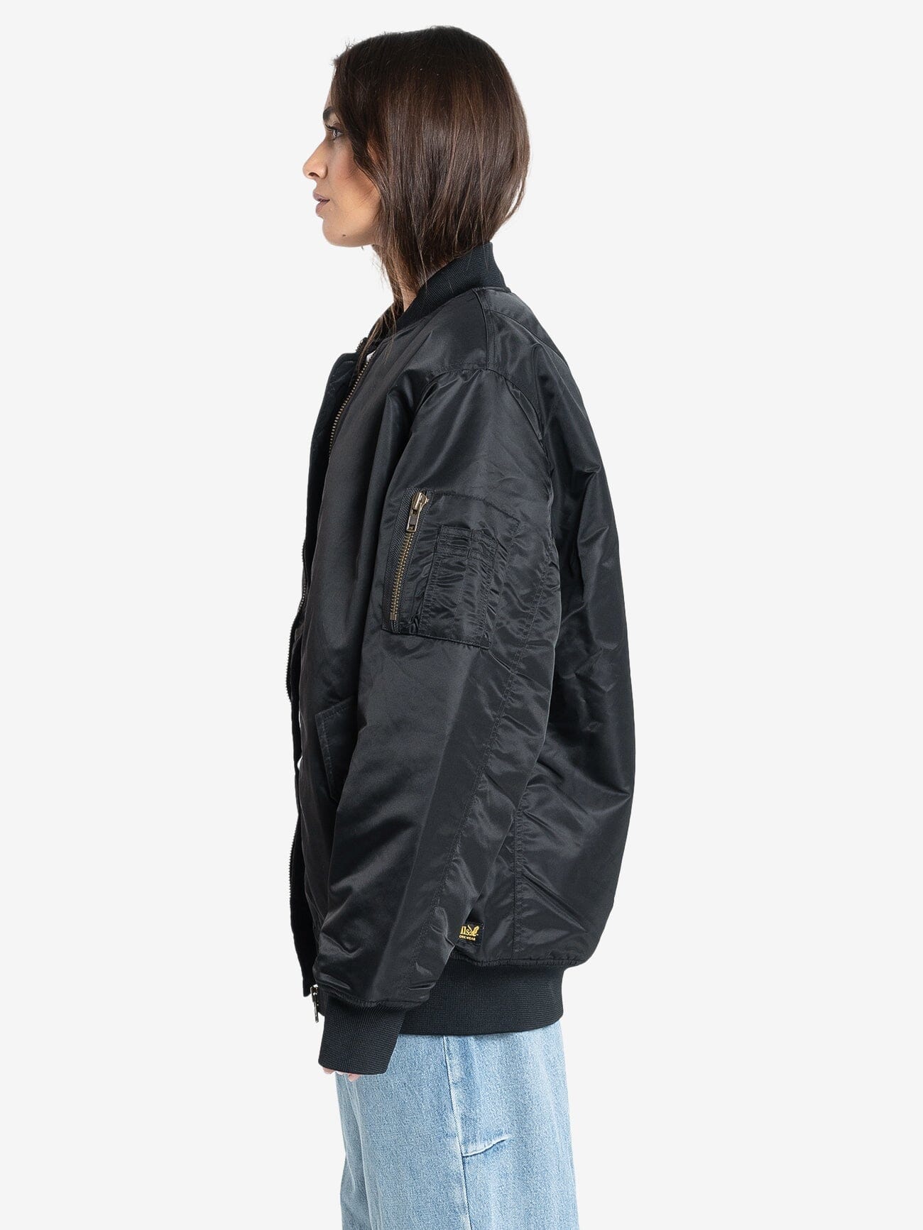 Thrills Union Oversized Bomber - Black 4