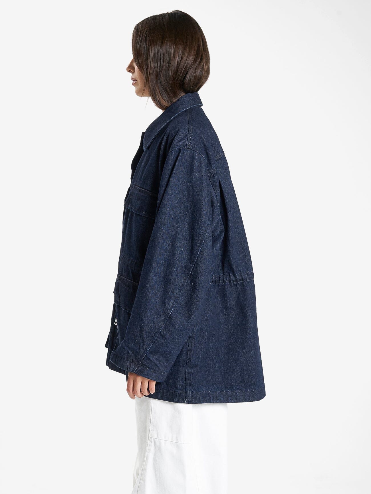 Meg Jacket - Raw Indigo 4