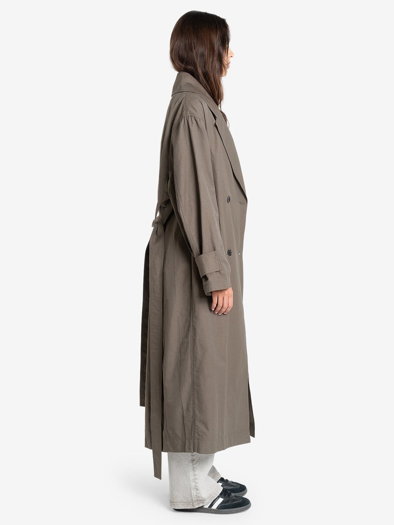 Layne Trench Coat - Canteen 4