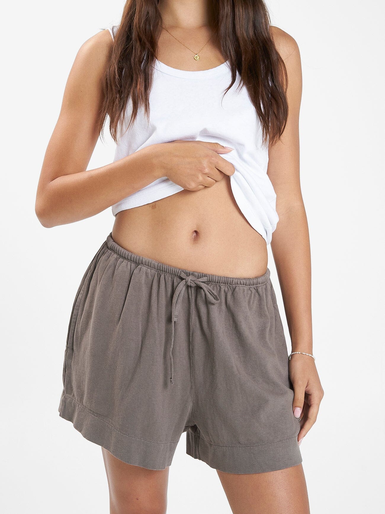 Hemp Relax Short - Light Canteen 4