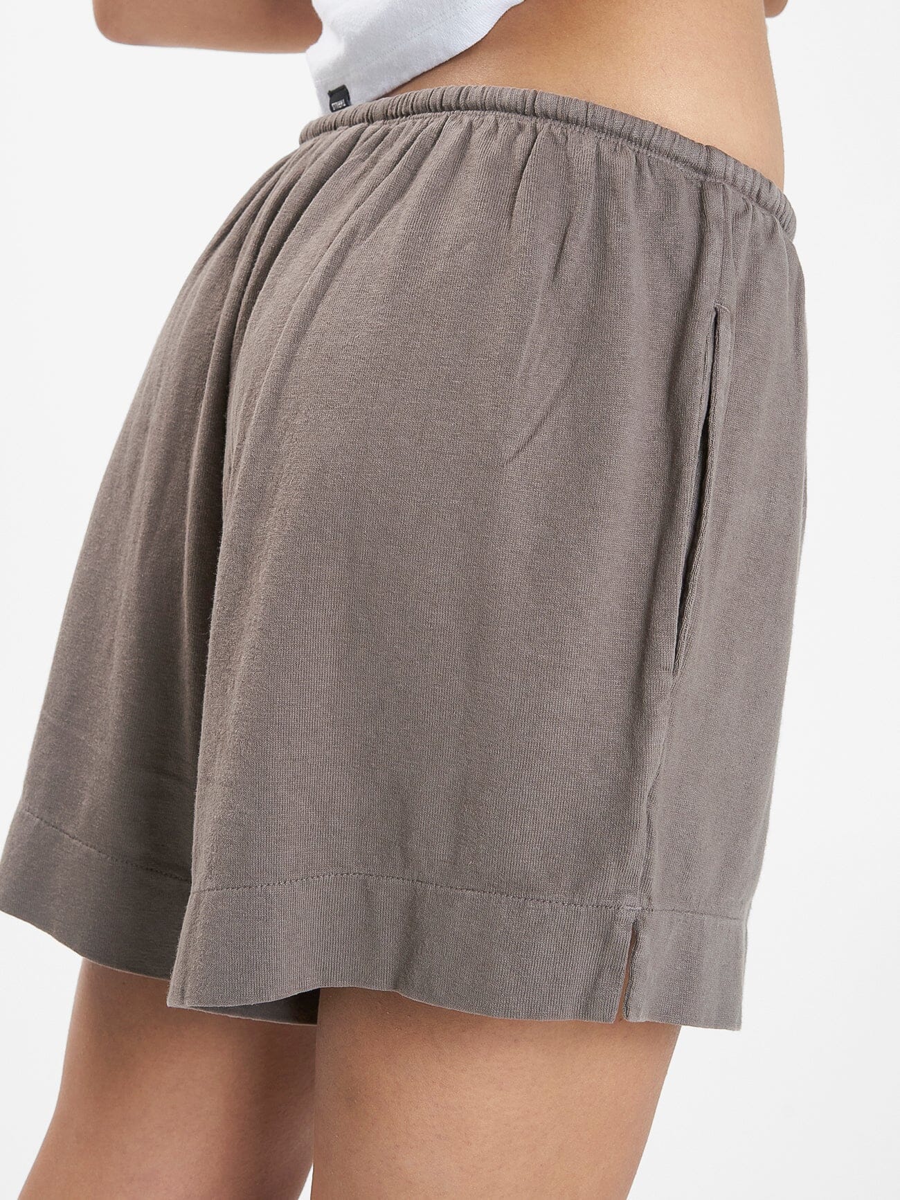 Hemp Relax Short - Light Canteen 4