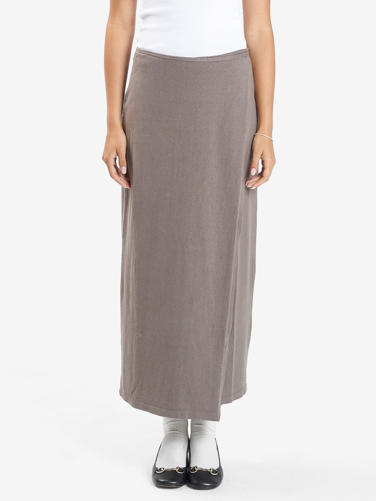 Hemp Wrap Skirt - Light Canteen 4