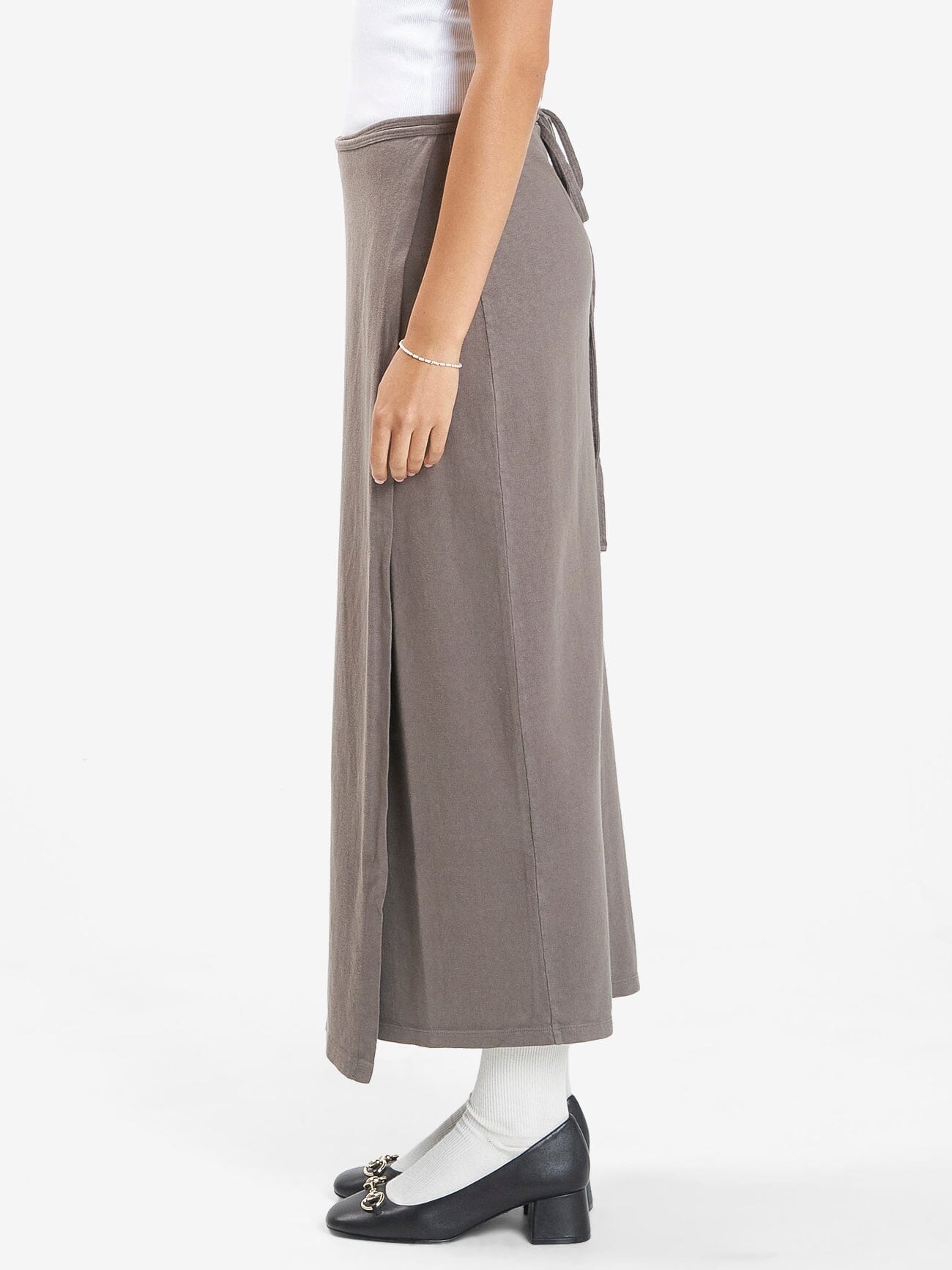 Hemp Wrap Skirt - Light Canteen 4