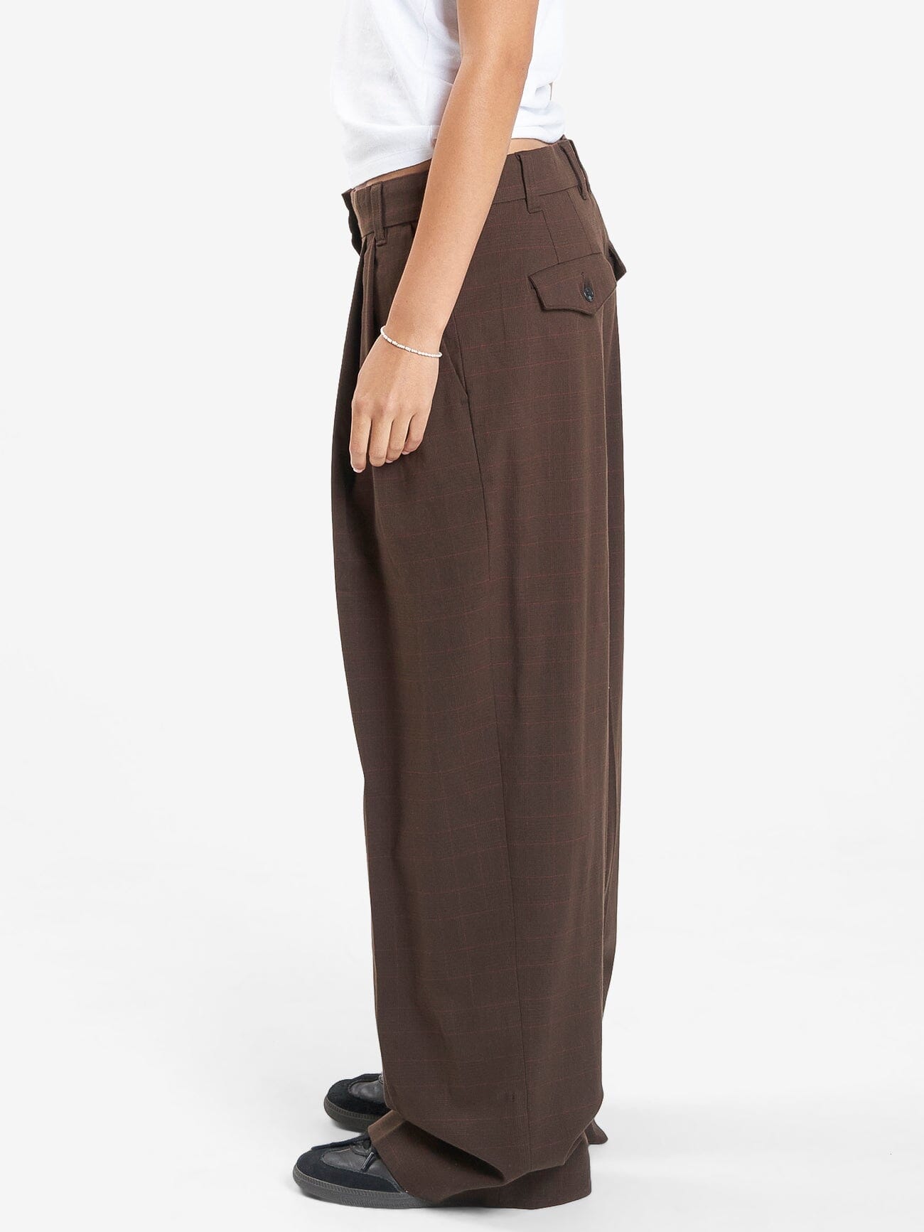 Giovanna Trouser - Burnt Chestnut 4