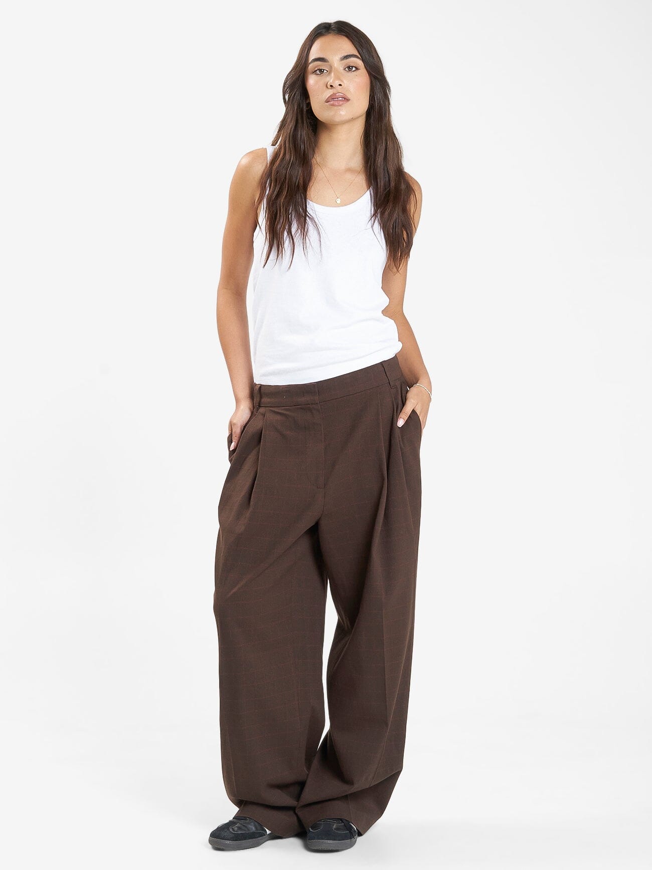 Giovanna Trouser - Burnt Chestnut 4