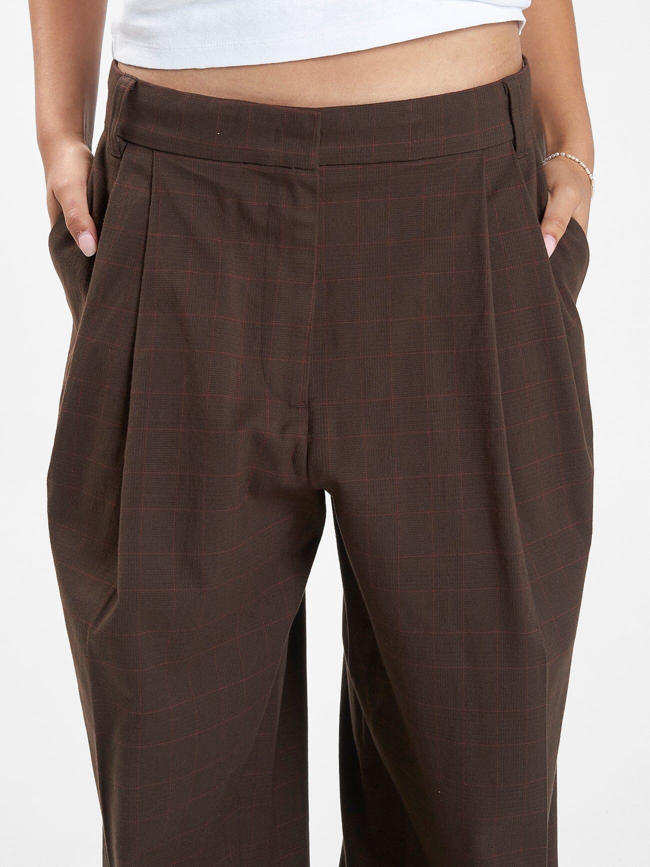 Giovanna Trouser - Burnt Chestnut 4