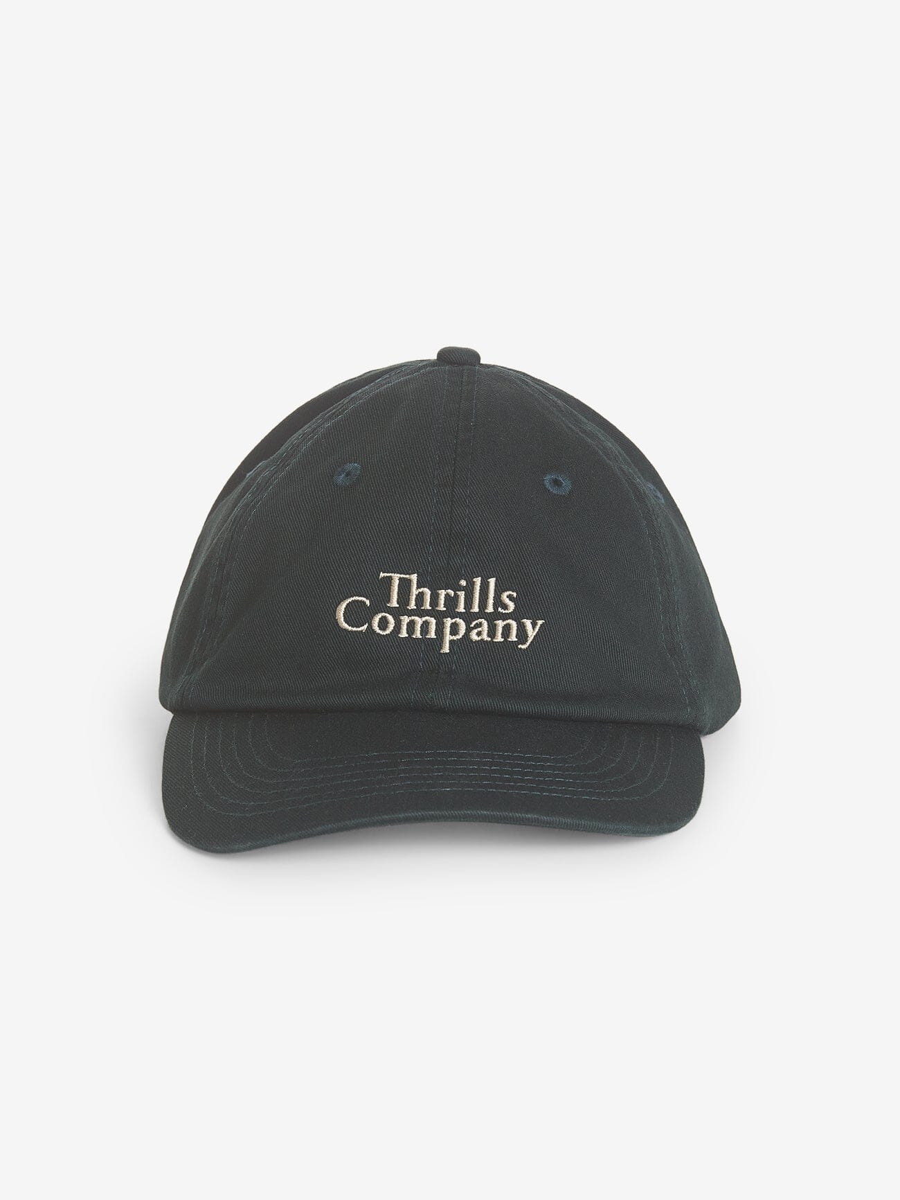 Thrills Company 6 Panel Cap - Dark Jade One Size