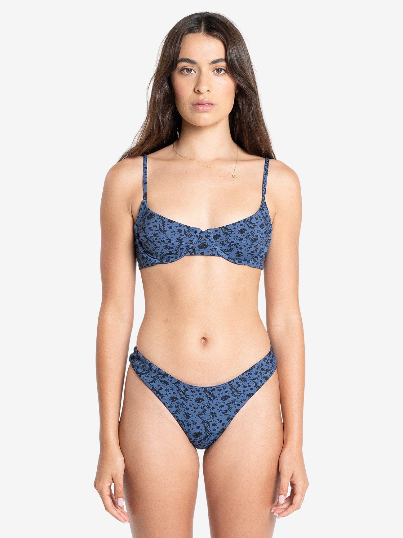 Rue Underwire Bikini Top - Ensign Blue 4