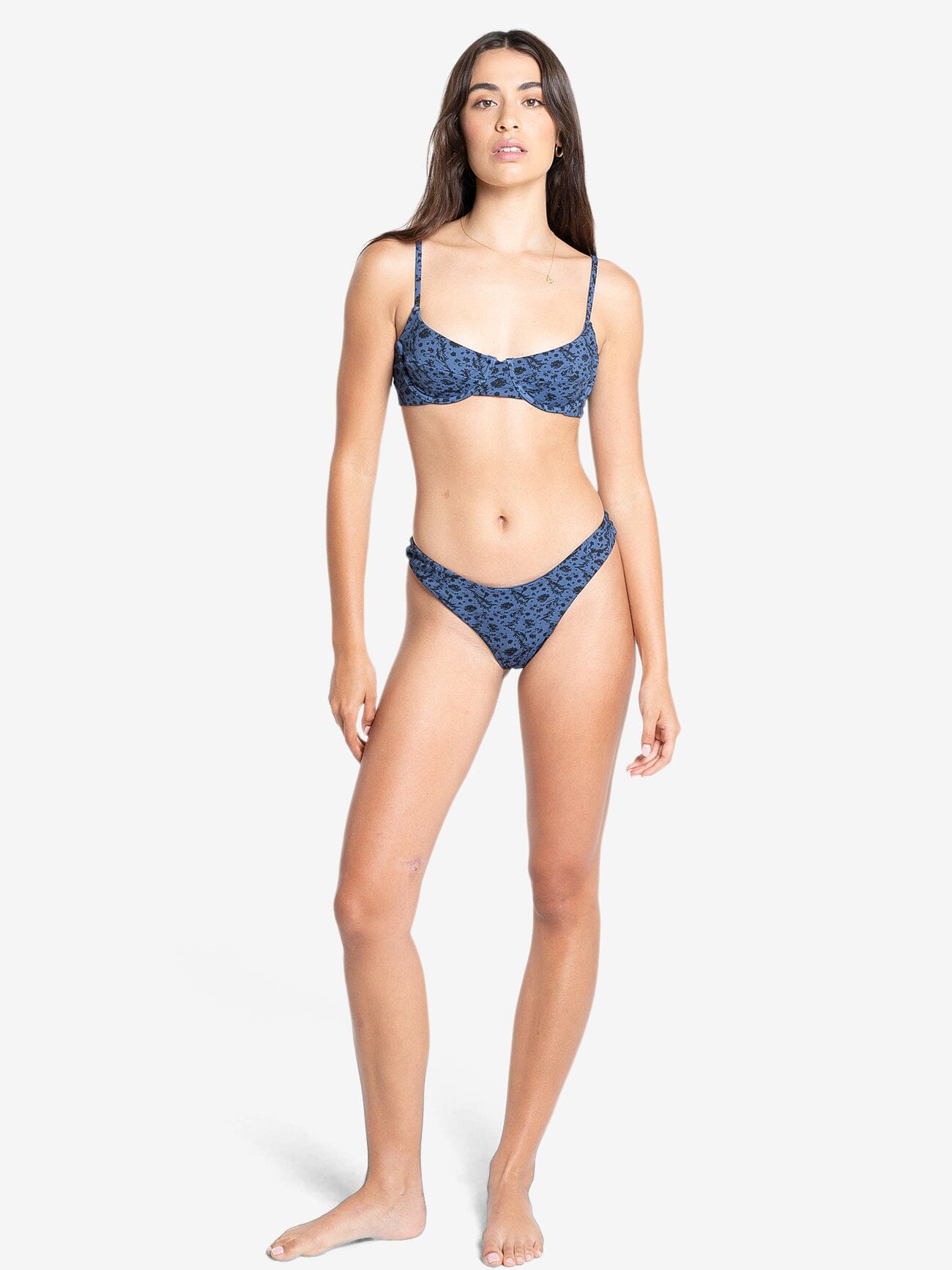 Rue Underwire Bikini Top - Ensign Blue 4