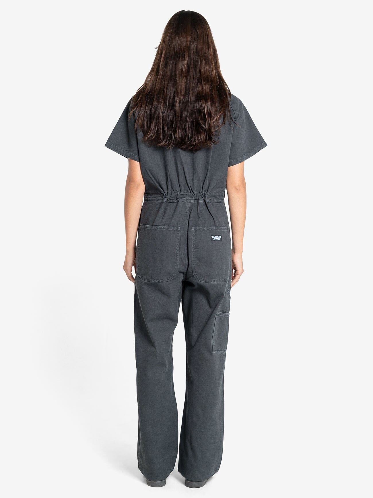 Carpenter Short Sleeve Coverall - Dark Charcoal 4