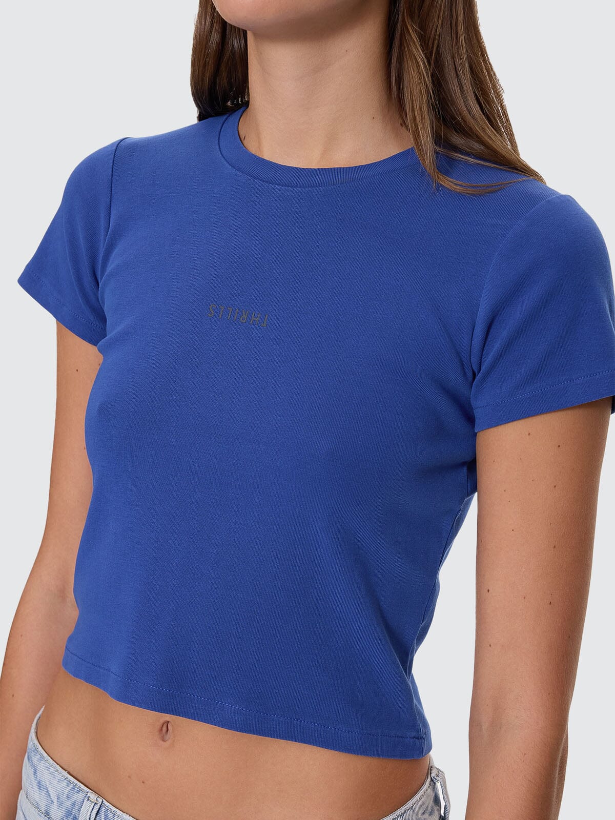Minimal Thrills Mini Tee - New Royal 4