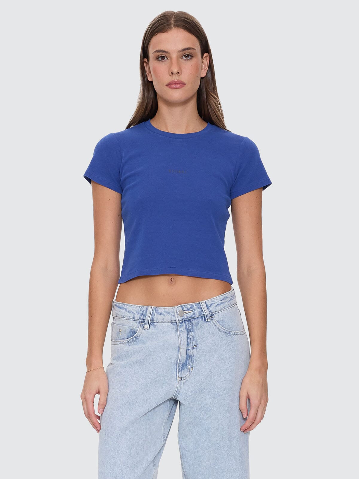 Minimal Thrills Mini Tee - New Royal