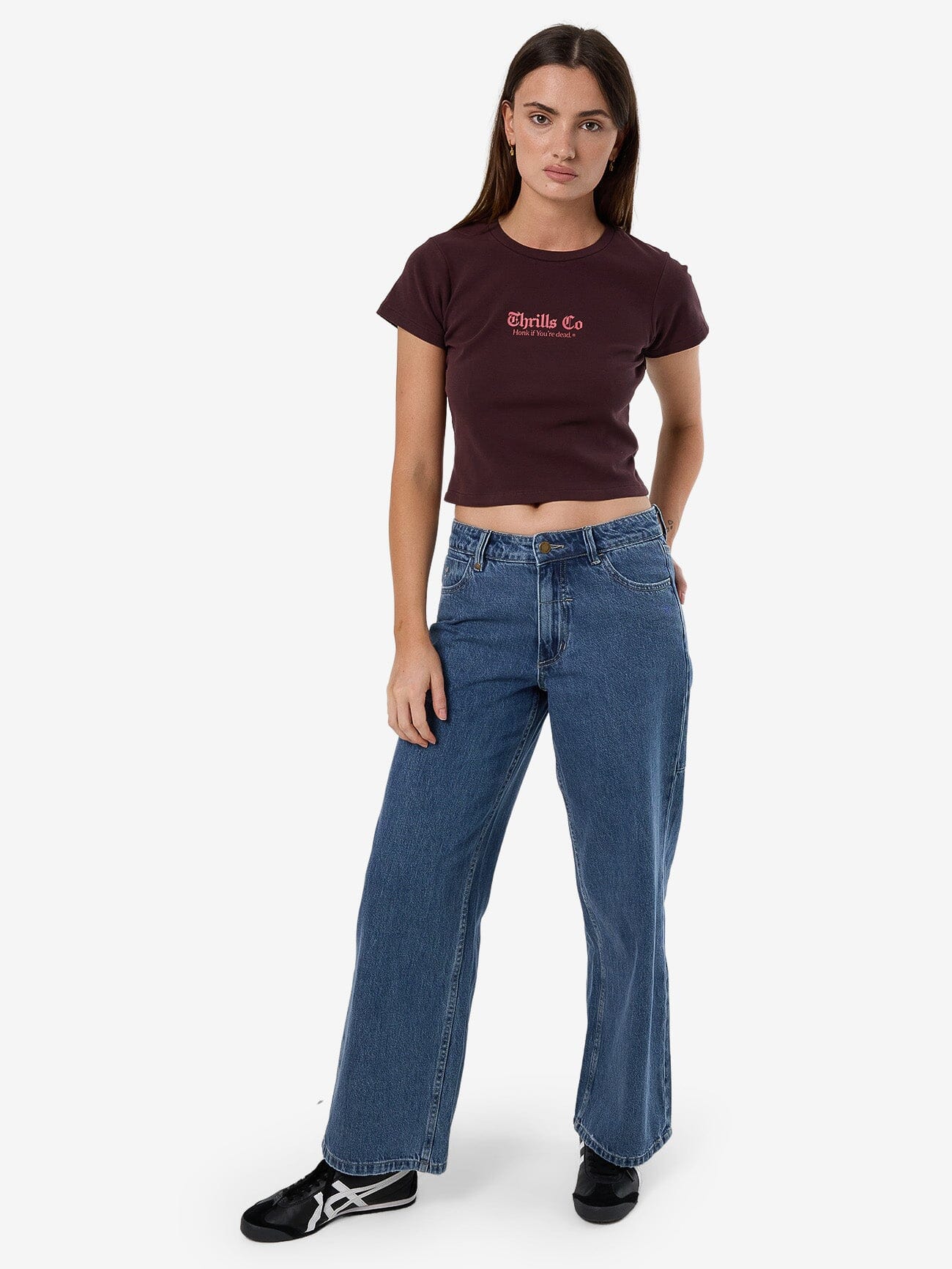 Lighten Up Mini Tee - Deep Plum 4