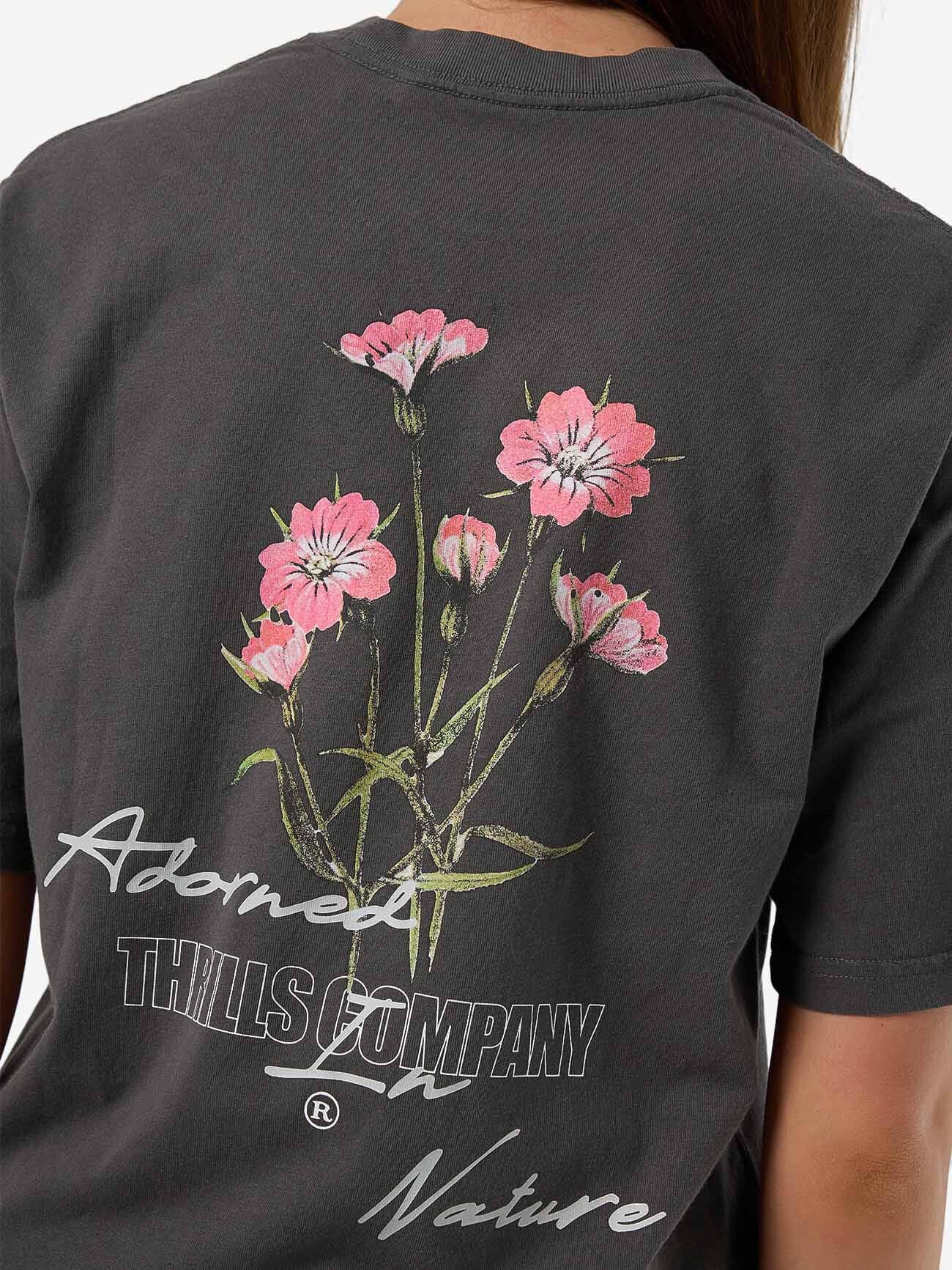 Adorned In Nature Square Tee - Merch Black 4