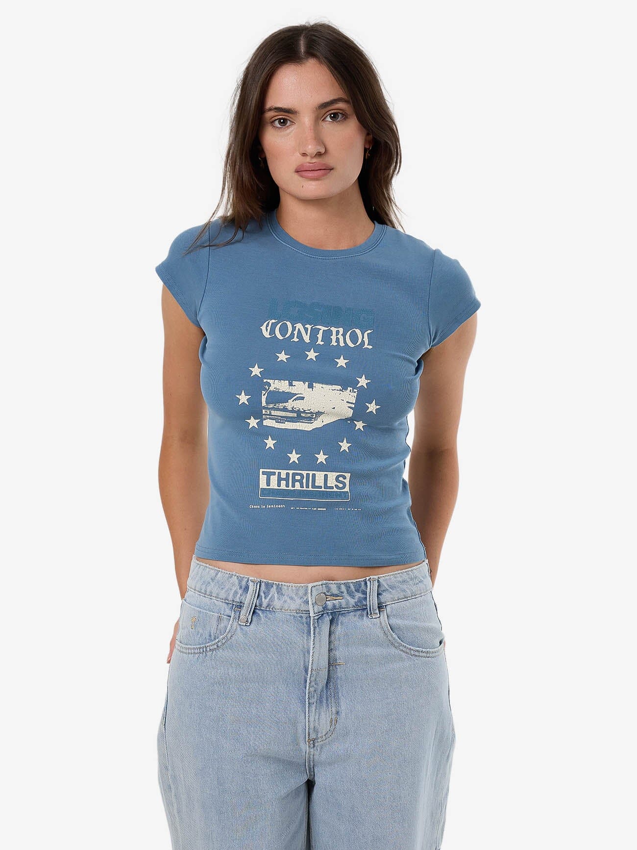 Losing Control Club Tee  - Storm Blue