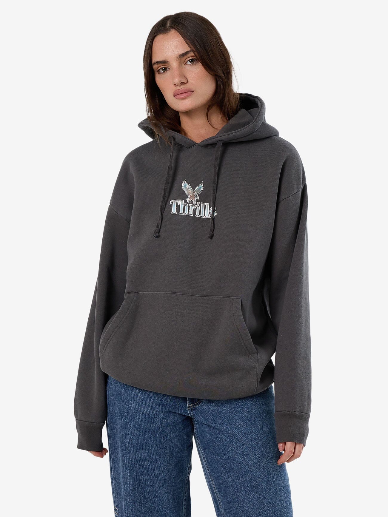 Strength And Glory Slouch Hood - Merch Black