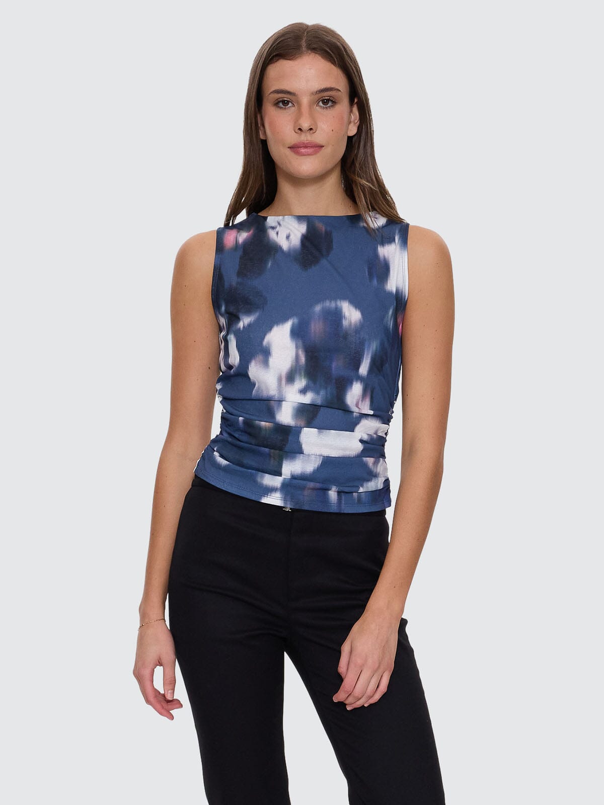 Cyber Bloom Tank - Purple Ash