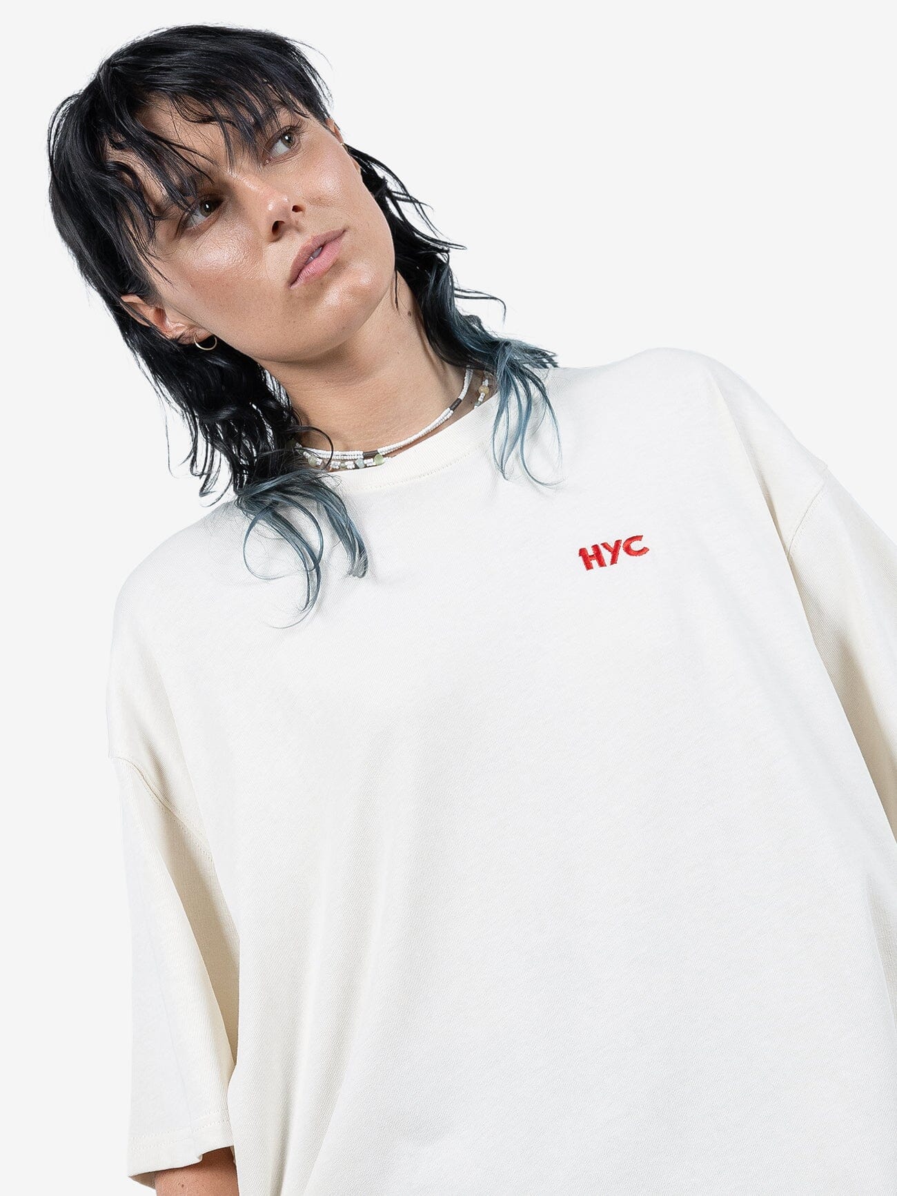 HYC Oversized Tee - Heritage White