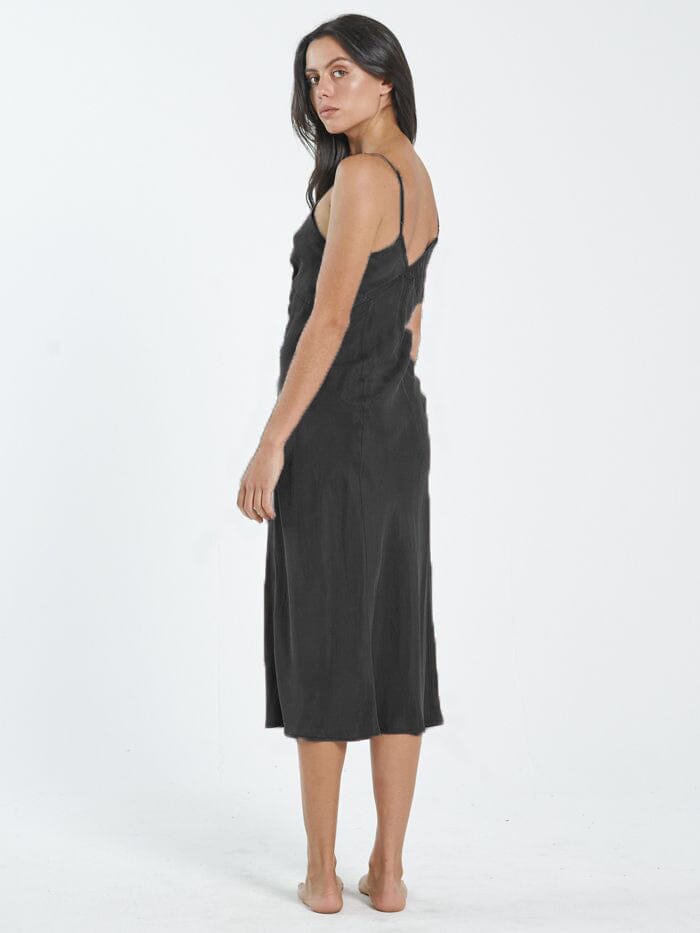 Chelsea Slip Dress - Black