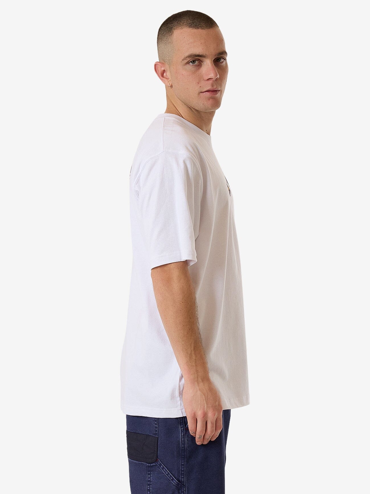 HYC Braze Oversize Fit Tee - White