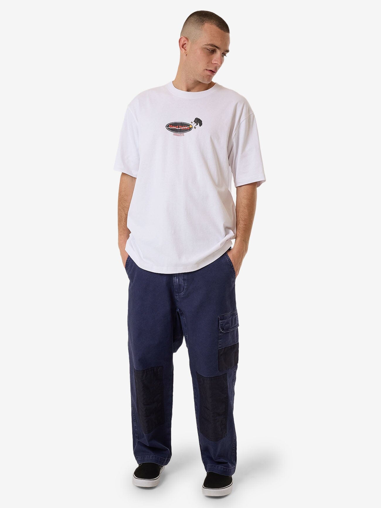 HYC Braze Oversize Fit Tee - White