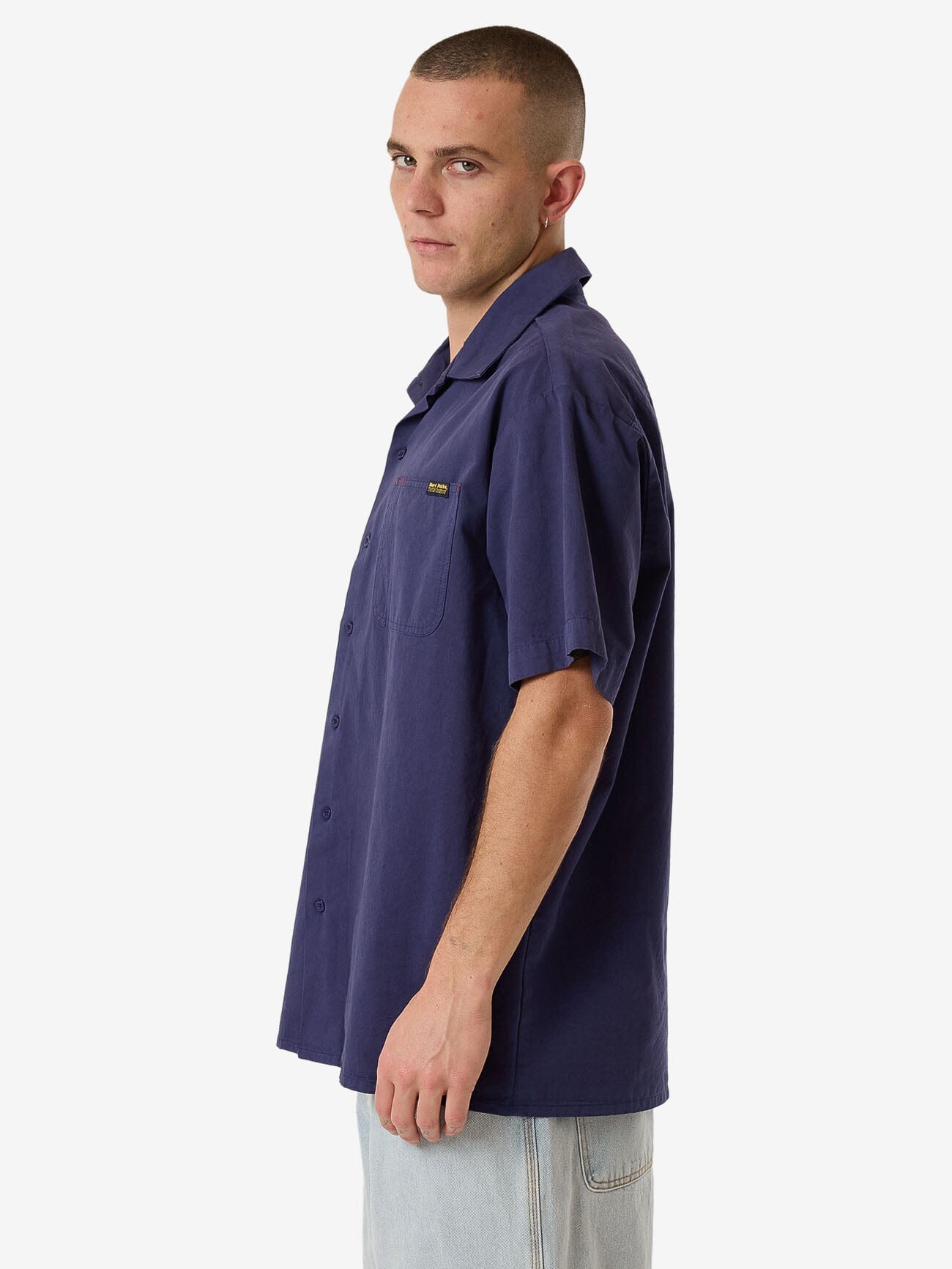 HYC Short Sleeve Utility Shirt - Yakka Blue