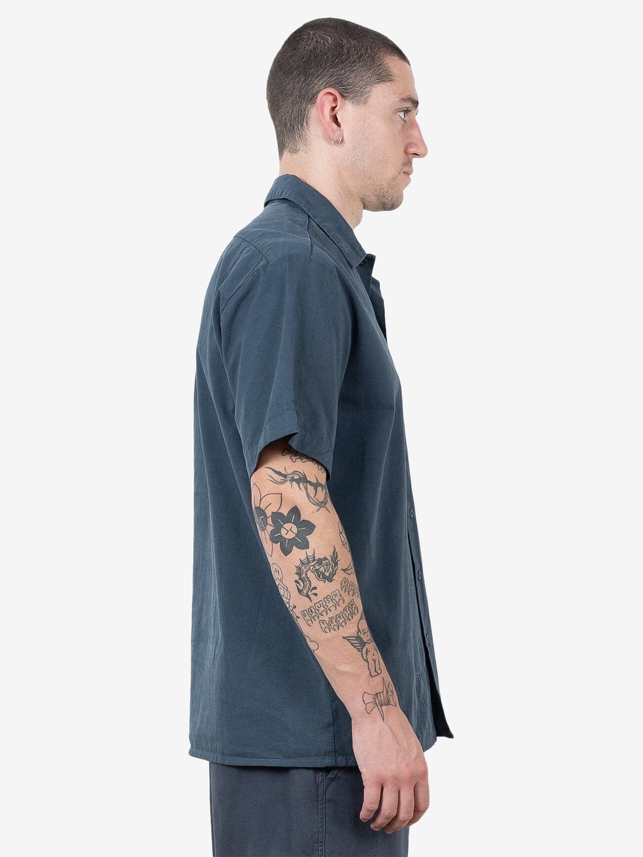 HYC Short Sleeve Utility Shirt - Yakka Petrol