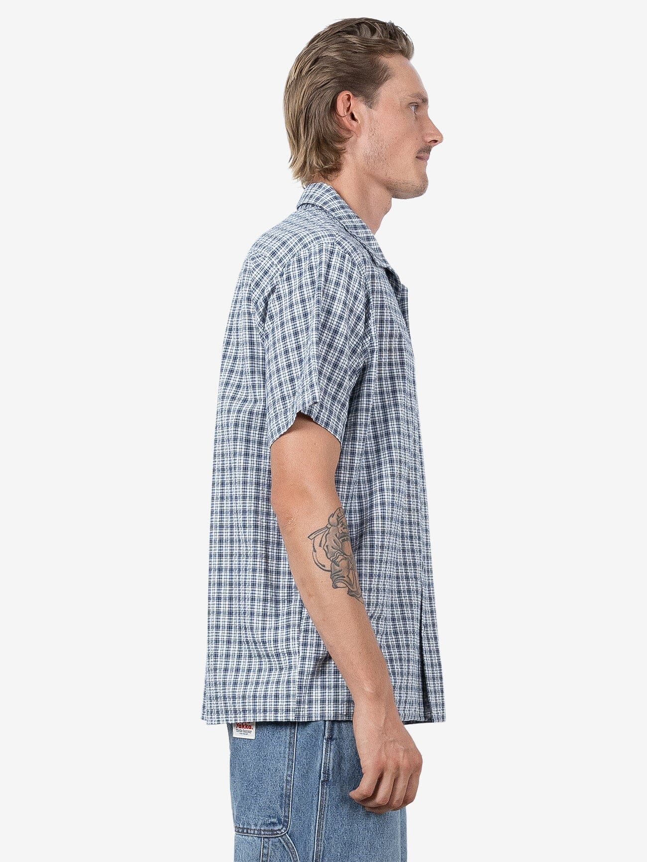 HYC Welded Short Sleeve Check Shirt - Yakka Petrol