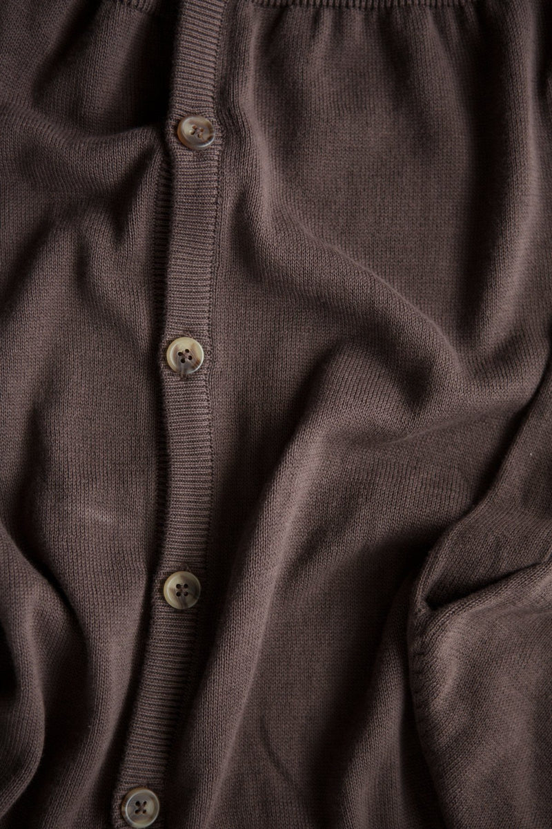 Vapour Cardigan - Mahogany