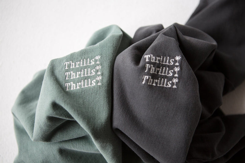 Thrills Embro Unlimited Merch Fit Tee - Lume Green