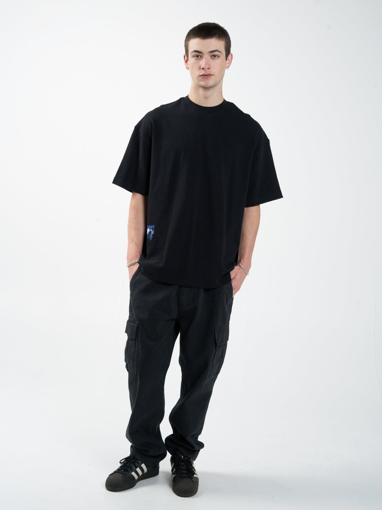 All Power Oversized Fit Tee - Black