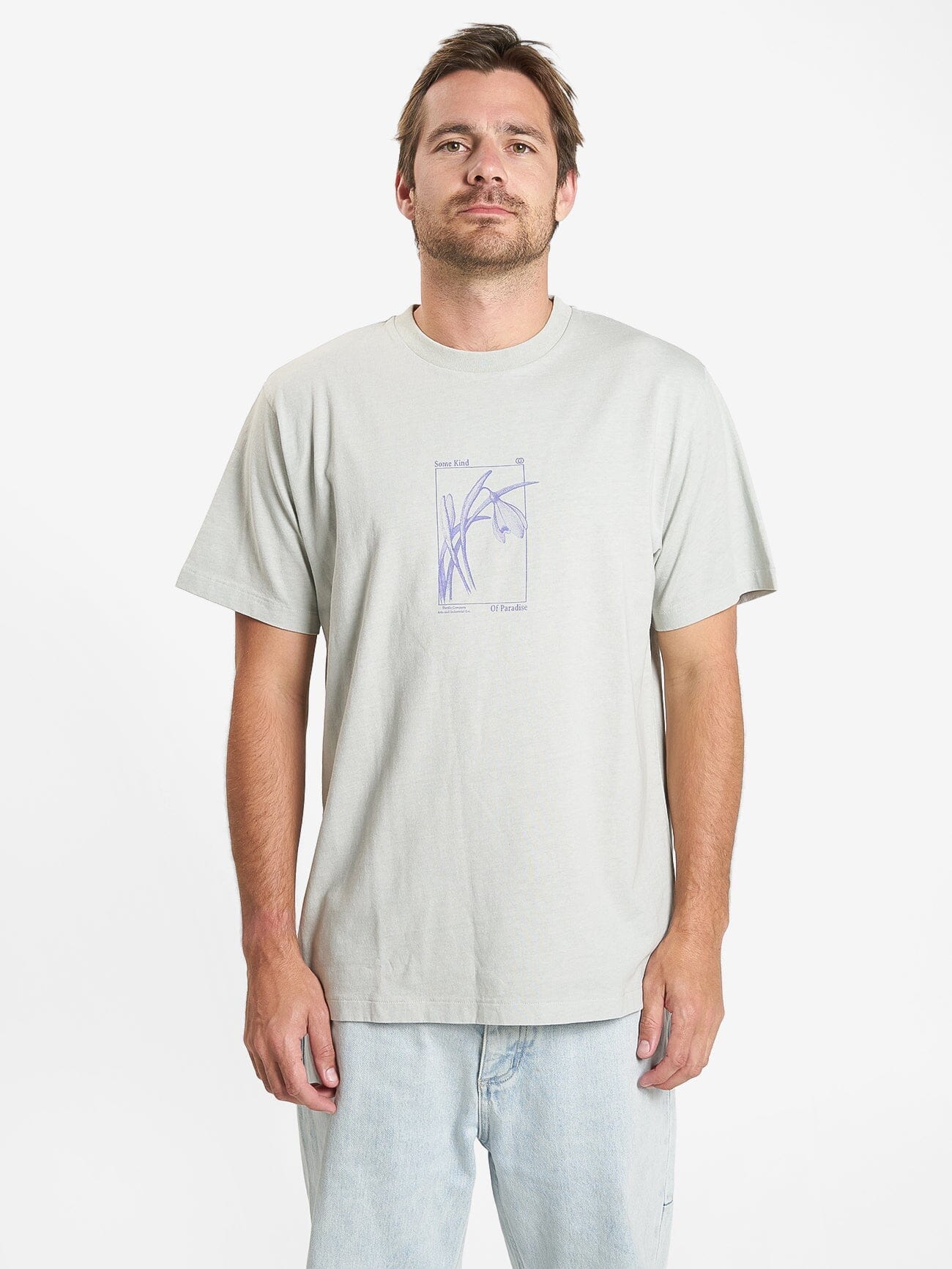 Guided By Voices Merch Fit Tee - Sage Grey