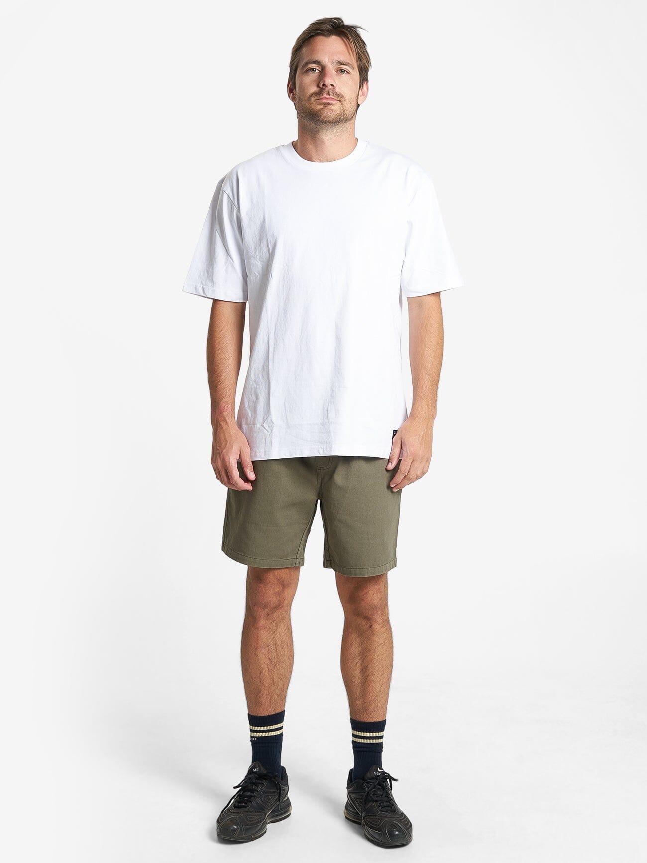 Minimal Thrills Work Volley - Army Green