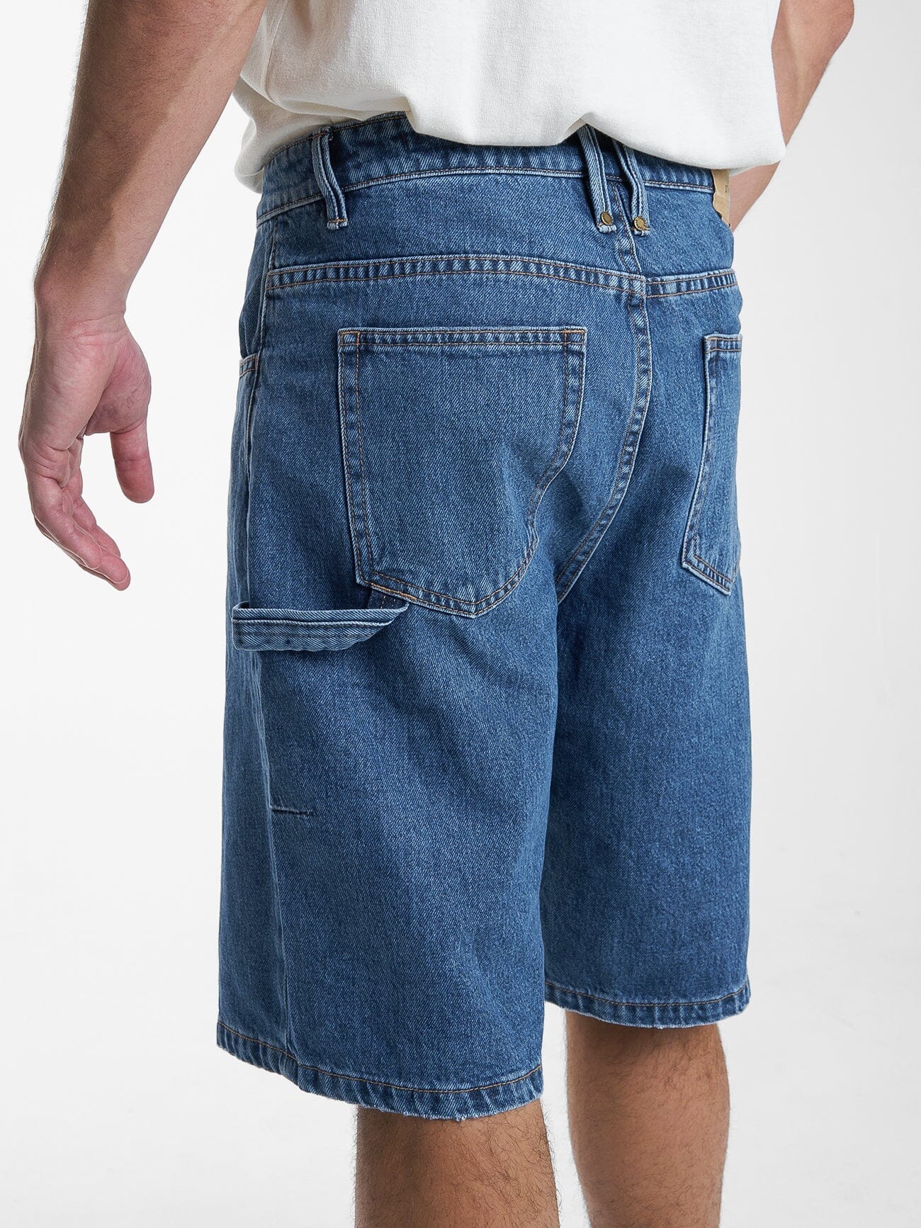 Big Slacker Denim Short - Rinsed Blues