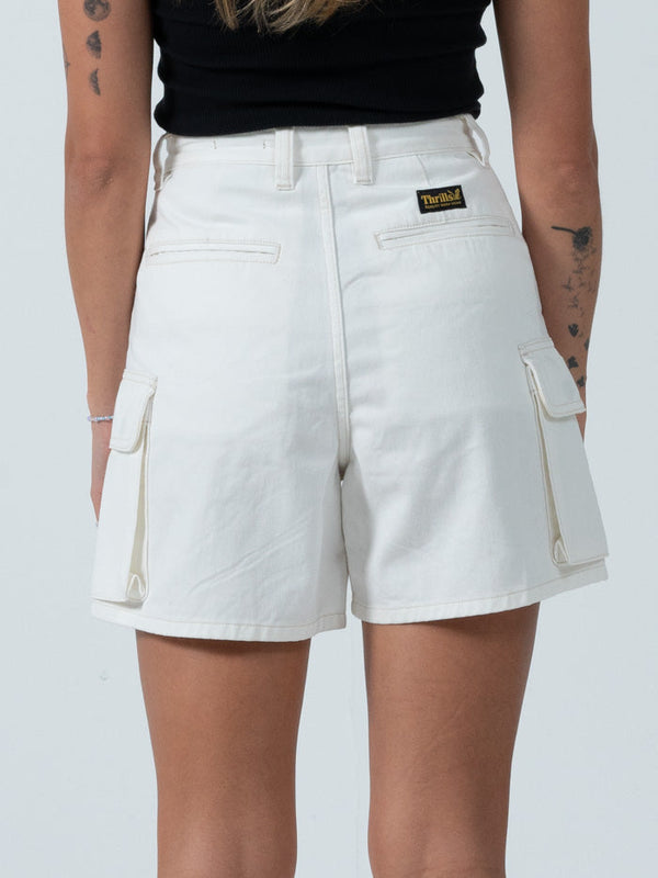 Union Cargo Short - Heritage White